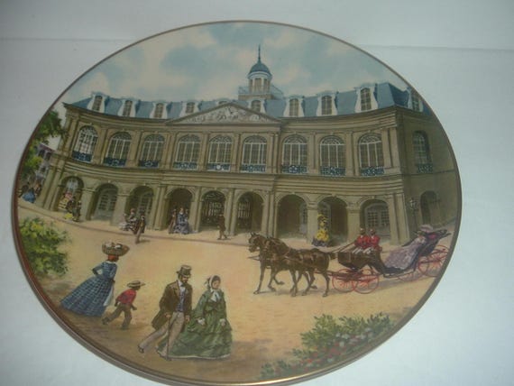 American Commemorative Council Cabildo Plate for Gorham Southern Landmark Series 1973