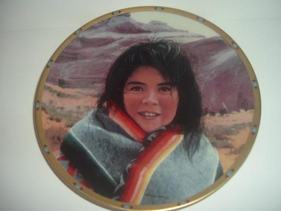 Windy But Warm Lenox Spirit of Navajo Plate 1995
