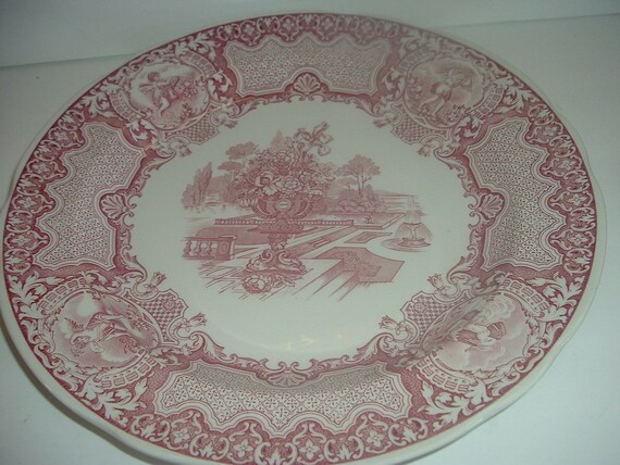 Spode Archive Collection Victorian Series Seasons Plate