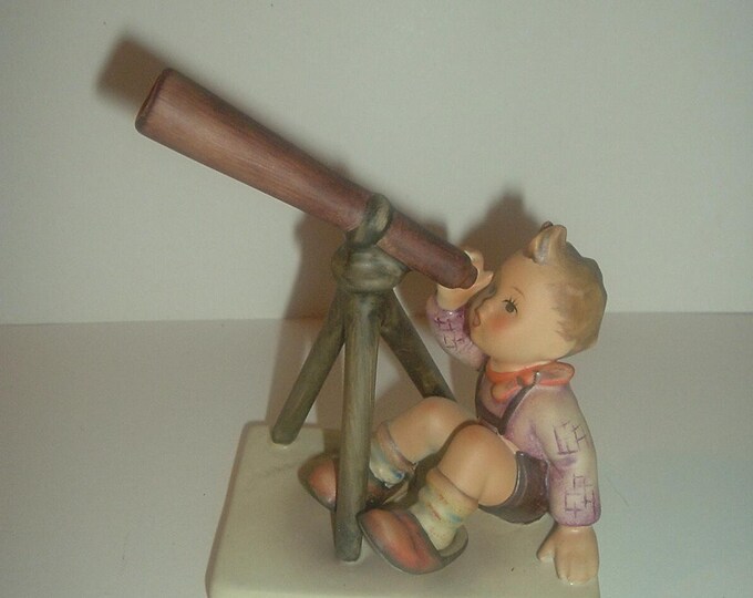 Hummel HUM 132 Star Gazer Boy With Telescope Figurine TMK5 - Etsy