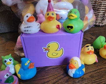 DUCK BOX - (5) You have been ducked.  Rubber duck box
