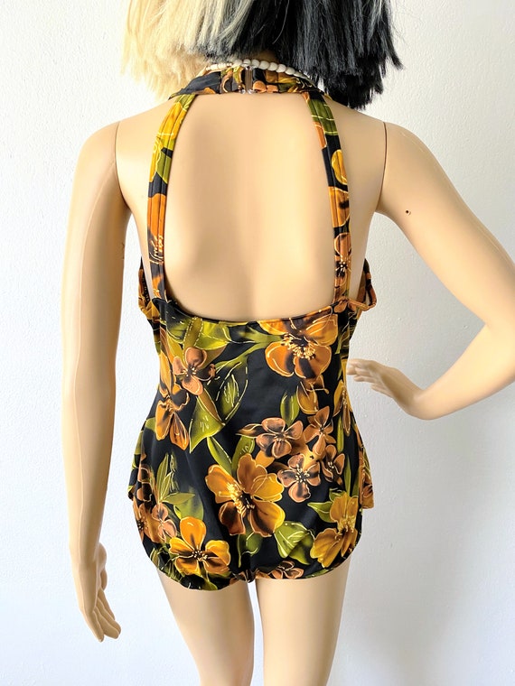 Vintage Retro Bathing Suit | Plus Size Swimsuit W… - image 3