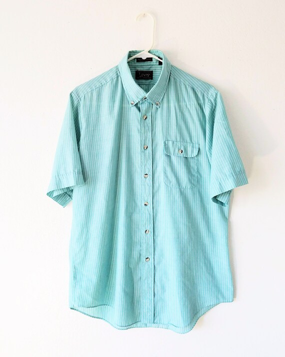 levis striped shirt