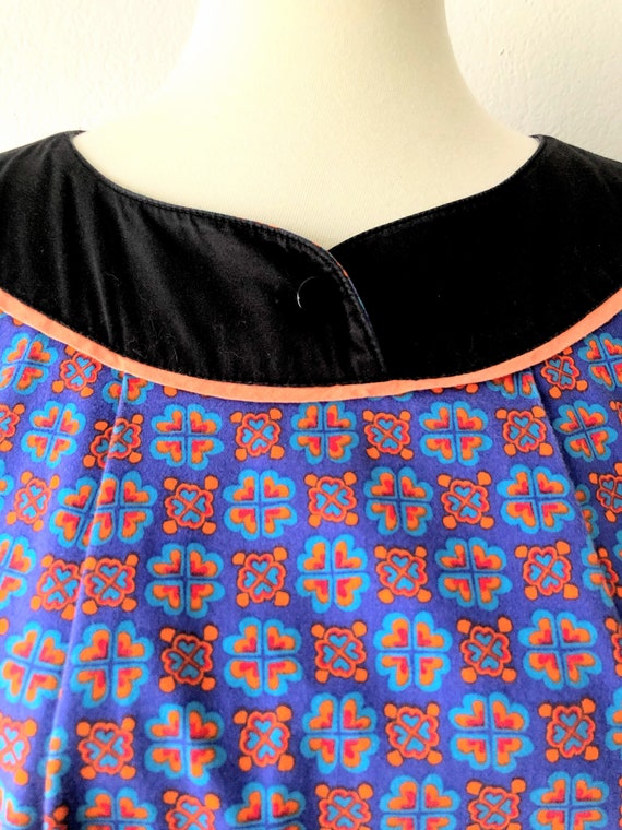 Vintage LAURA ASHLEY Dress | Geometric Dress | Mo… - image 5