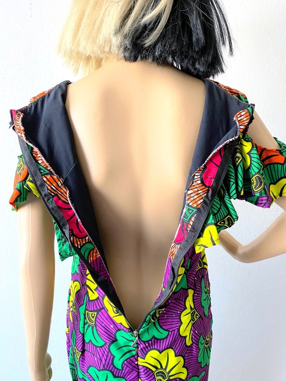 Tropical Bare Shoulder Dress | Colorful Vacation … - image 10