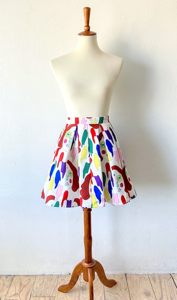 Novelty Print Skirt | ANNAKIKI Skirt | Surreal Sk… - image 2