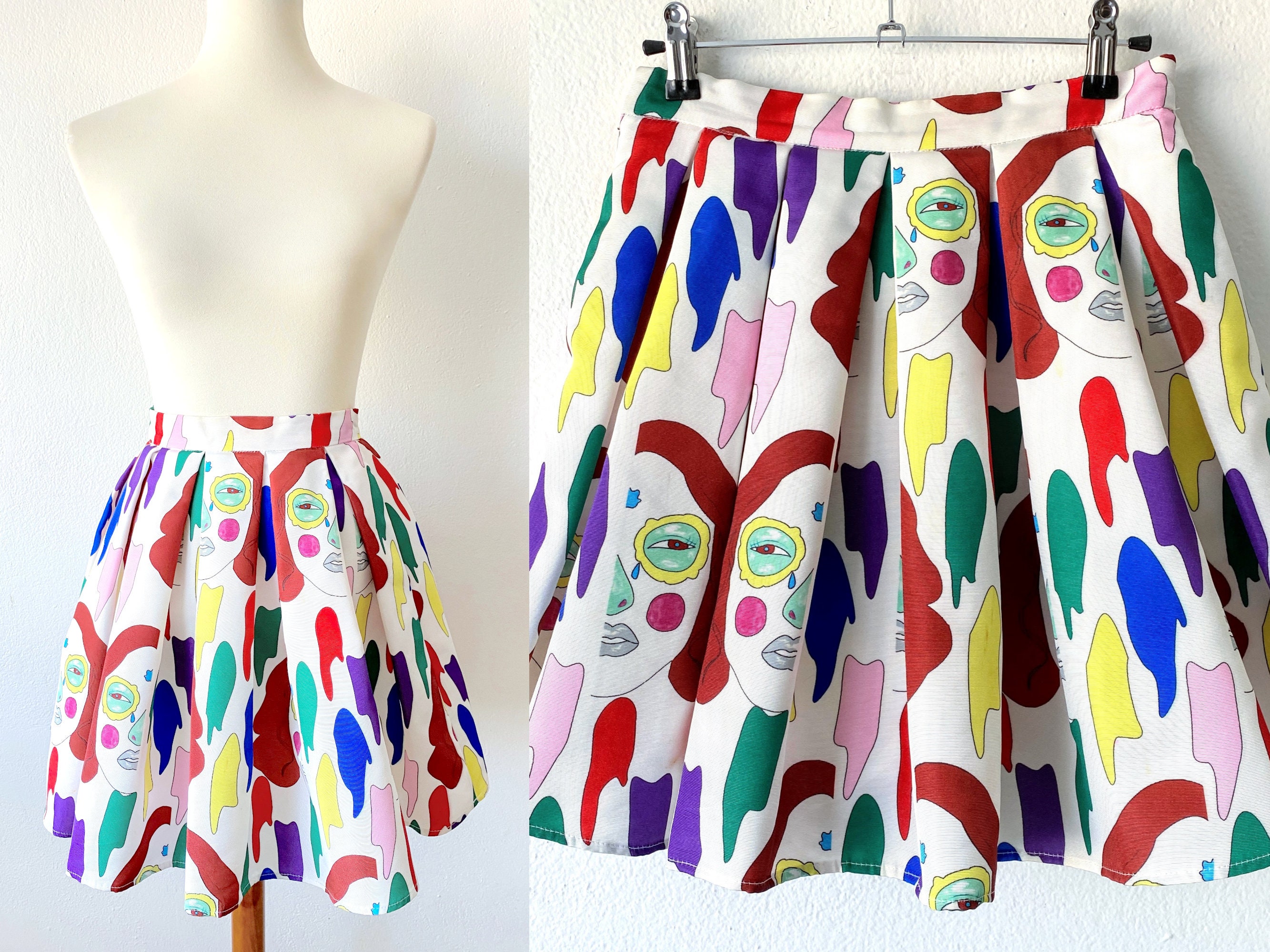 A*a様 vintage ANOKHI ブロックプリントロングスカート　レア vintage ANOKHI ブロックプリントロングスカート レア