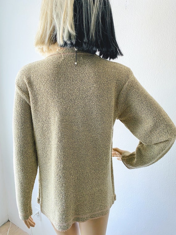 Retro Cardigan | Delicate Sweater | Beaded Cardig… - image 5