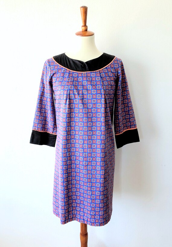 Vintage LAURA ASHLEY Dress | Geometric Dress | Mo… - image 3