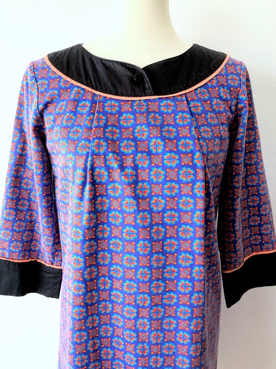Vintage LAURA ASHLEY Dress | Geometric Dress | Mo… - image 4