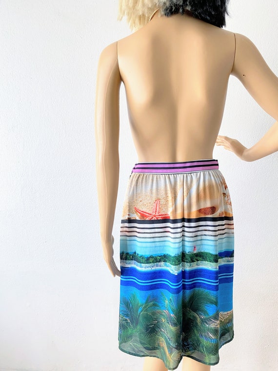 Island Skirt | Novelty Print Skirt | Tropical Ski… - image 6