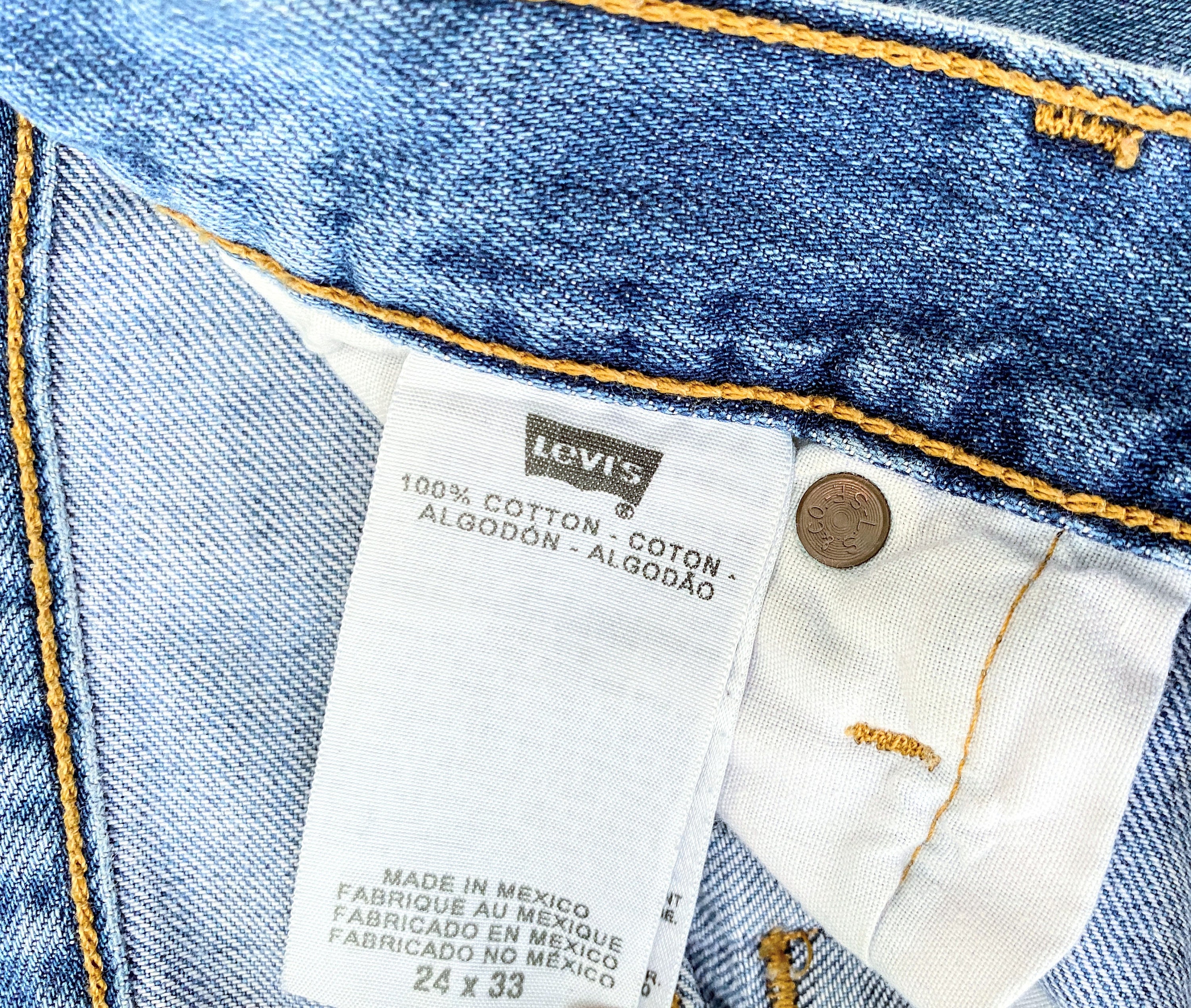 ヴィンテージリワークジーンズ | ダメージ加工 LEVI'S 501 | ハンド