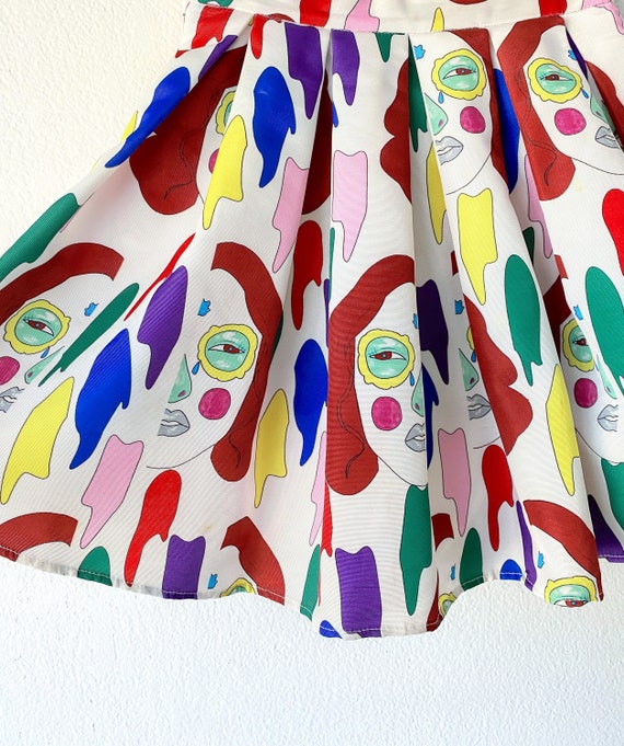 Novelty Print Skirt | ANNAKIKI Skirt | Surreal Sk… - image 6