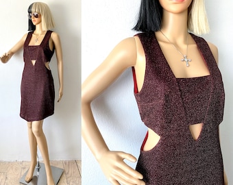 Sexy Shiny Backless Hologram Metallic Mini Party Dress, Mini Tight Dress,  Glitter Party Dress, Bodycon Dress, Metallic Night Club Dress - Etsy
