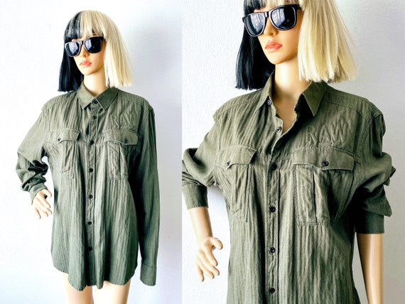 G-STAR RAW Button Front Shirt | Military Style Sh… - image 1