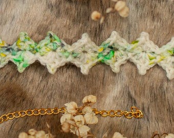 Pine - Choker Necklace - 11"-15"