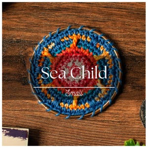 Sea Child, Small, Ponyo-Inspired Crochet Wall Hanging Decor - Comfort Character Limited Collection
