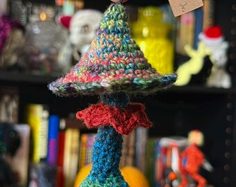 Melt the Ice Fidget Mushroom #1 - Silent Sensory Fidget Keychain