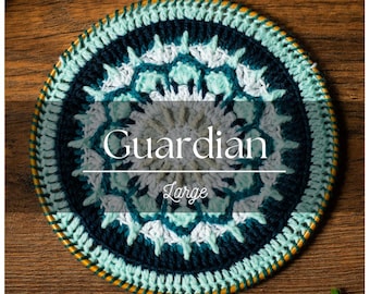 Guardian, Large, Haku-Inspired Crochet Wall Hanging Decor - Comfort Character Limited Collection