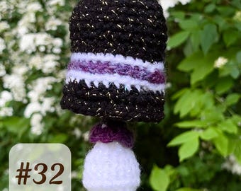 Fidget Mushroom #32 - Sidewalk Sale - Silent Sensory Fidget Keychain