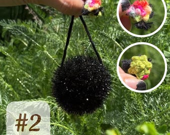 Soot Sprite #2, Catnip - Sidewalk Sale- Sparkly Silent Sensory Fidget