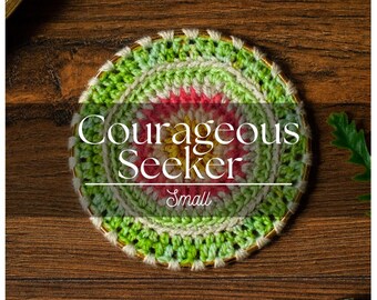 Courageous Seeker, Small, Chihiro-Inspired Crochet Wall Hanging Decor - Comfort Character Limited Collection
