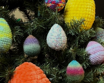 Huevo de crochet - Solo patrón