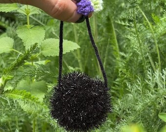 Soot Sprite #1, Crackly Cellophane - Sidewalk Sale- Sparkly Silent Sensory Fidget