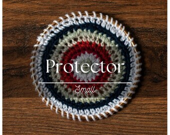 Protector, Small, San/Mononoke-Inspired Crochet Wall Hanging Decor - Comfort Character Limited Collection
