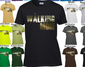 The Walking Mom - Classic Fit Ladies' T-Shirt XS - 3XL in 21 Colors