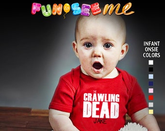 The Crawling Dead Bodysuit - Boys - Personalized with Name