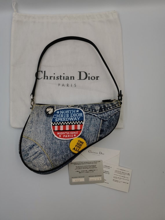 Authentic Rare Dior Saddle Bag