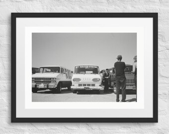 Get More Badass Every Day | Coastal California Street Vans – 35mm Film Photo Print