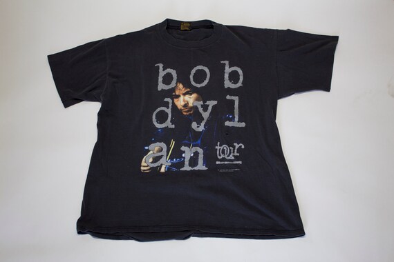 1992 Vintage Original Bob Dylan Concert Band Tshir