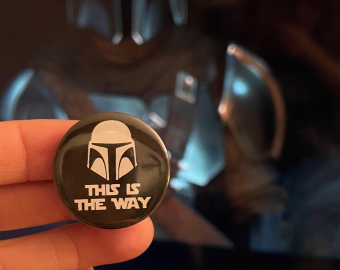 This is the Way Mandalorian Needle Minder Magnet --Gift or Stocking Stuffer