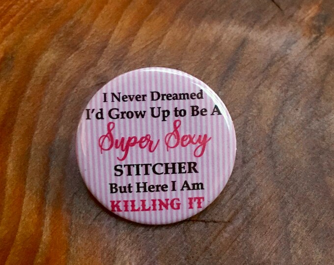 Super Sexy Stitcher Needle Minder Magnet --Gift or Stocking Stuffer--Great for Travelers