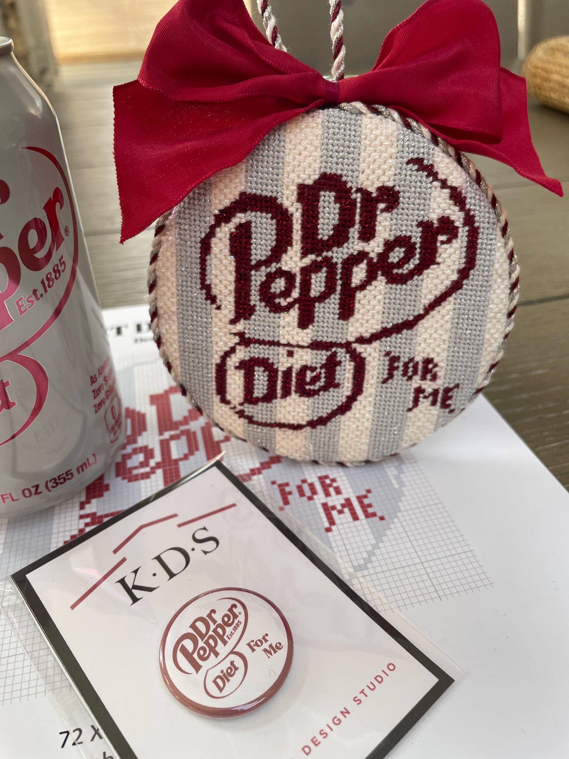 Diet Dr Pepper for Me! Combination Package Includes Chart for a 4