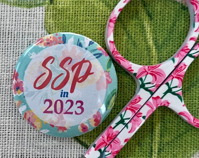 Stitchers Safe Place “SSP in 2023” Needle Minder Magnet --Gift for Stitchers