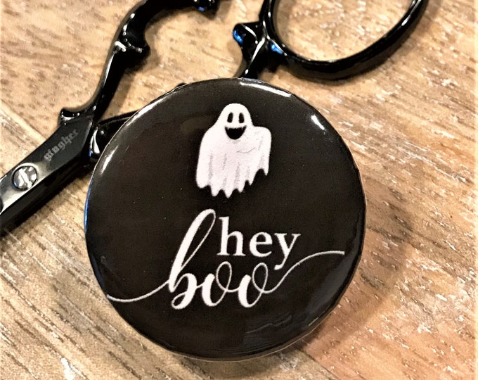 Hey Boo! Halloween Needle Minder Magnet --Gift or Stocking Stuffer for Stitchers