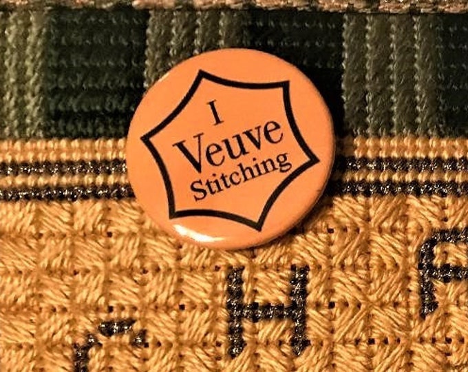 I Veuve Stitching Needle Minder Magnet --Gift or Stocking Stuffer