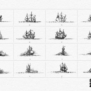 Ships Brush Pack. (PROCREATE Brushes for Historical, Fantasy and RPG ...