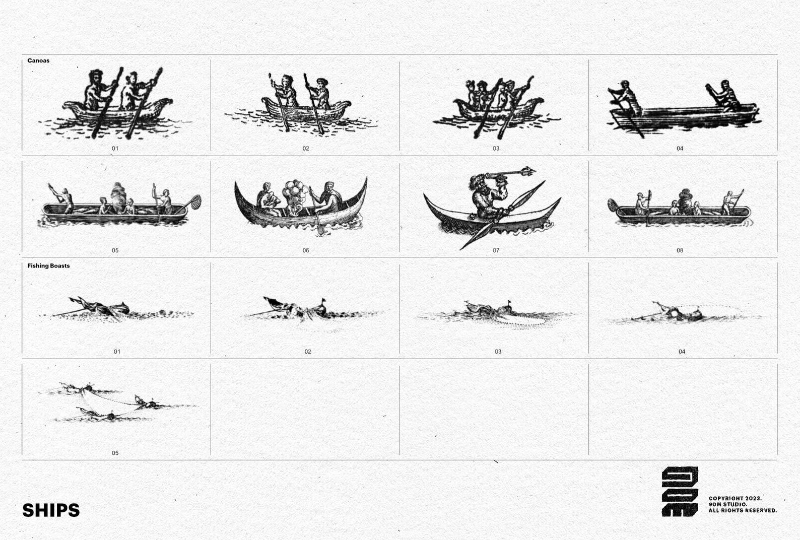 Ships Brush Pack. (PROCREATE Brushes for Historical, Fantasy and RPG ...