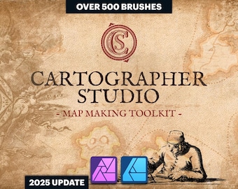 Affinity Map Brush Set: 500+ Historical, Fantasy, RPG Brushes