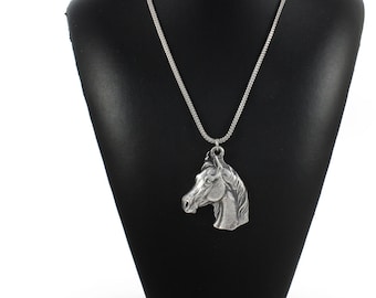 NEW, Arabian Horse, horse necklace, silver chain 925, limited edition, ArtDog