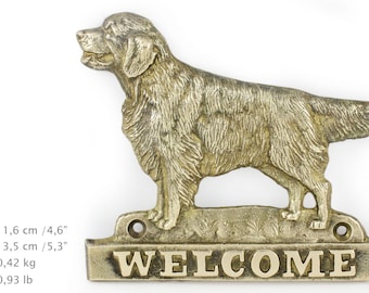 Golden Retriever, dog welcome, hanging decoration, limited edition, ArtDog