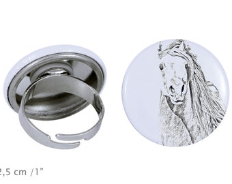 Ring with a horse - Pintabian