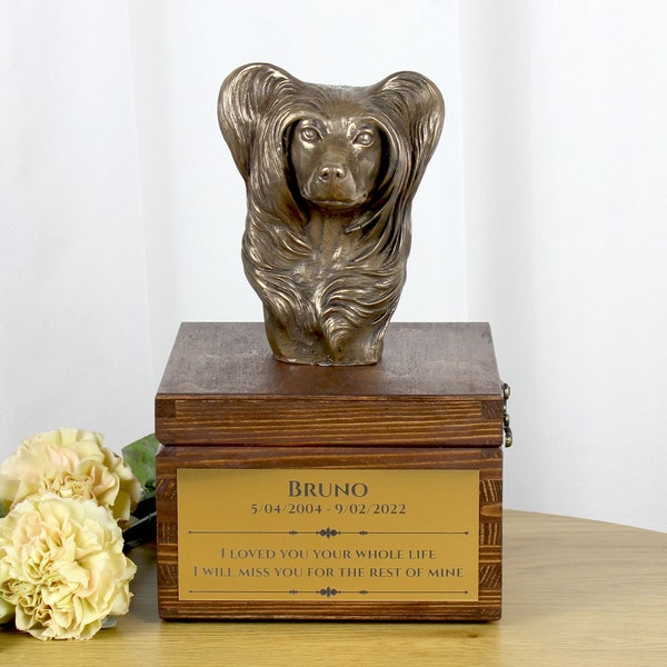 Chinese Crested Dog Statue Etsy