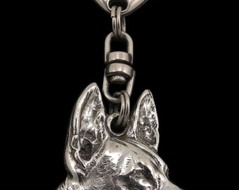 Pharaoh Hound, dog keyring, keychain, limited edition, ArtDog . Dog keyring for dog lovers