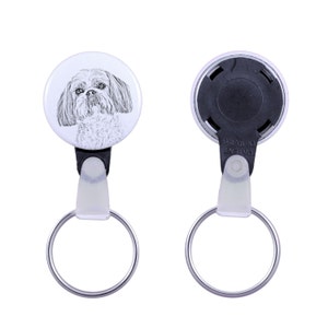 Keyring with a dog -Shih Tzu