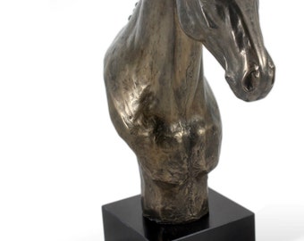 Hanoverian Horse, horse marble statue, limited edition, ArtDog